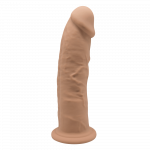 Realisti&scaron;kas falo imitatorius Silexd Model 2 9" Caramel, &scaron;viesiai rudos spalvos