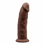 Realisti&scaron;kas falo imitatorius Silexd Model 2 9" Brown, rudos spalvos
