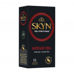 Stimuliuojantys prezervatyvai su i&scaron;kilimais "SKYN Intense Feel" - 10 vnt.