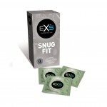 Puikiai priglundantys prezervatyvai "EXS Snug Fit" - 12 vnt.