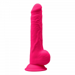 Realisti&scaron;kas falo imitatorius Silexd Model 3 9'5" Pink, rožinės spalvos