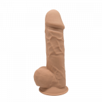 Realisti&scaron;kas falo imitatorius Silexd Model 4 8'5" Caramel, &scaron;viesiai rudos spalvos