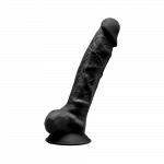 Realisti&scaron;kas falo imitatorius Silexd Model 1 8" Black, juodos spalvos