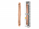 Dvigubas realisti&scaron;kas falo imitatorius Silexd "Model 1 Double Dong S Flesh", 38,5 cm