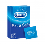 Prezervatyvai suteikiantys maksimalią apsaugą "Durex Extra Safe" -  20 vnt.