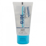 Vandens pagrindo lubrikantas "HOT Glide Liquid Pleasure" - 30 ml (galima rinktis talpą)