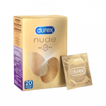 Prezervatyvai be latekso "Durex Nude No Latex" - 20 vnt.