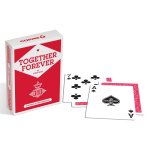 310 Together Forever pokerio kortos (raudona)