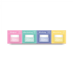 BANILA CO Clean it Zero Cleansing Balm Original Miniature Set Valomųjų balzamų rinkinys