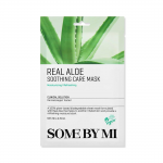 SOME BY MI Real Aloe Soothing Care Mask Lak&scaron;tinė veido kaukė