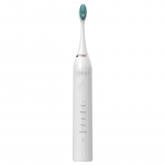Įkraunamas, elektrinis, garsinis dantų &scaron;epetėlis OSOM Oral Care Sonic Toothbrush White OSOMORALM1WH, baltos spalvos