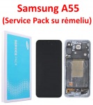 Samsung A55 ekranas Originalus (Service Pack) : Spalvos - Violetinė