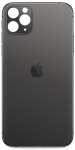 iPhone 11 pro max galinis dangtelis (stiklas) : Spalvos - Juoda