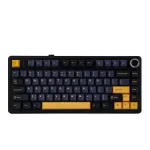 Klaviatūra Aula F75 Laidinė (Thunder Black) - Pink Switches