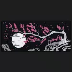 Pelės kilimėlis "LIT Mousepad" Sakura - 900x400x3 mm
