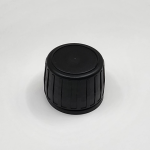 Dangtelis, 250 ir 500 ml buteliams, juodas