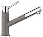 Vandens mai&scaron;ytuvas BLANCO KANO-S Volcano grey/chrome HD