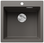 Plautuvė BLANCO PLEON 5 SILG Volcano grey InFino O.AF