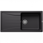 Plautuvė BLANCO  SONA XL 6 S SILG PDUR Black O.AF