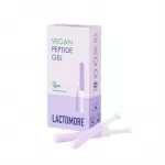 LACTOMORE Vegan Peptide Gel drėkinamasis ir puoselėjantis intymios zonos gelis 10 vnt. 10 &times; 1,7 g.