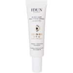 Idun Minerals ypač lengvas dieninis veido kremas su niacinamidu, visų tipų odai, SPF 50, 30 ml