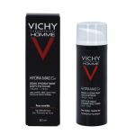 Vichy Homme Hydramag C Anti Fatigue Hydrating Care drėkinantis veido ir akių kremas vyrams, 50 ml
