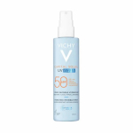 Vichy Capital Soleil UV Aqua Hydrating Invisible Spray SPF 50 apsauginis veido ir kūno pur&scaron;kiklis, 200 ml