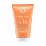 Vichy Capital Soleil Invisible Hydrating Protective Milk SPF 50+ apsauginis veido ir kūno pienelis nuo saulės, 150 ml
