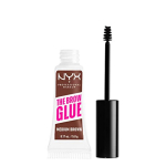 Nyx The Brow Glue Alcohol-Free Extreme Hold Eyebrow Gel 03 Medium Brown, 5 g