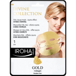 Stangrinamoji veido kaukė Iroha Divine Collection FOIL Tissue Mask Hydra Firming, su 24K auksu ir kolagenu, 25 ml