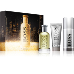 Set Hugo Boss: Boss Bottled Eau De Toilette For Men, 100 ml + Boss Bottled Cleansing Shower Gel For All Skin Types, 100 ml + Boss Bottled Deodorant Spray For Men, 150 ml