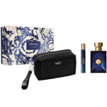 Versace Dylan Blue Pour Homme rinkinys vyrams (EDT, 100 ml + EDT, 10 ml + kosmetinė)