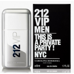 Carolina Herrera 212 Vip Men EDT tualetinis vanduo vyrams, 50 ml