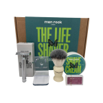Men Rock Ultimate Shaving Gift Set Sicilian Lime Skutimosi rinkinys su dvia&scaron;meniu skustuvu, 1vnt