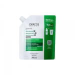 Vichy Dercos Anti-Dandruff Normal To Oily Hair Dermatological Shampoo Refill &scaron;ampūno papildymas pleiskanojančiai, riebiai galvos odai, 390 ml