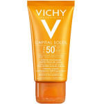 Vichy Capital Soleil Velvety Dace Cream SPF 50 apsauginis veido kremas nuo saulės, 50 ml