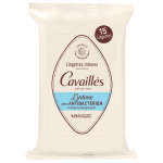 Set Roge Cavailles Antibacterial Intimate Intimate Wipes, 15 vnt.