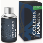 Benetton Colors de Benetton Man Black EDT tualetinis vanduo vyrams, 60 ml