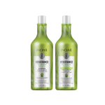 INOAR Resistance Fibra de Bambu Duo Kit plaukus stiprinantis priemonių rinkinys (&scaron;ampūnas, 1000 ml, kondicionierius, 1000 ml)