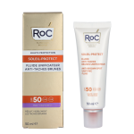 ROC Soleil-Protect Anti-Brown Spot Unifying Fluid SPF 50+ apsauginis fluidas veidui nuo pigmentinių dėmių, 50 ml