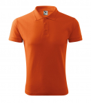 Vyri&scaron;ki Polo Mar&scaron;kinėliai PIQUE Orange, 200 g/m&sup2;