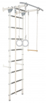 Sporto kompleksas (gimnastikos sienelė) JUNIOR ATLET LIGHT, balta-pilka, 220x55cm