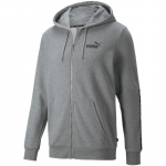 Vyri&scaron;kas Džemperis Puma ESS+ Tape Full-Zip Hoodie TR Pilka 848768 03