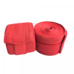 Bokso tvarstis THOMS Real Red 5cm x 4,5m i&scaron; 100% medvilnės
