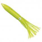 Silikoninis masalas Kalmaras 30cm Salotinės spalvos