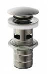Dugno vožtuvas IDEAL STANDARD, click-clack, su persipylimu, silver storm sp.