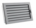 Grotelės VENTLAB 325x195, reguliuojamos žaliuzės, baltos