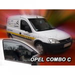 HEKO Priekiniai stiklai / langų deflektoriai 2 gb. OPEL COMBO C (2002-2011)