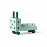 Modu lavinamasis žaislas Tiny Ride,Ocean Mint/Forest Green