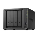 Synology DiskStation DS925+ NAS, Ryzen V1500B, 4GB DDR4 ECC, Black